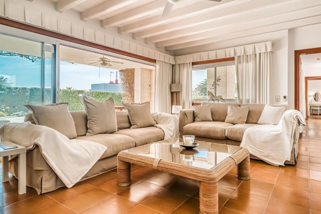 La Calma Espectacular Villa Con Jardin Y Piscina En Menorca 살가르 외부 사진